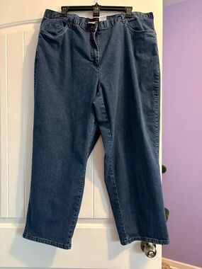 Ruby Rd. Women's Dark Blue Straight Leg Jeans